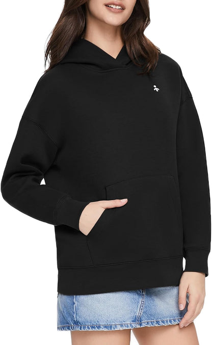 Aurlane Women's Oversized Hoodies Athletic Sweatshirts Long Sleeve Workout Pullover Fashion Outfits with Pocket